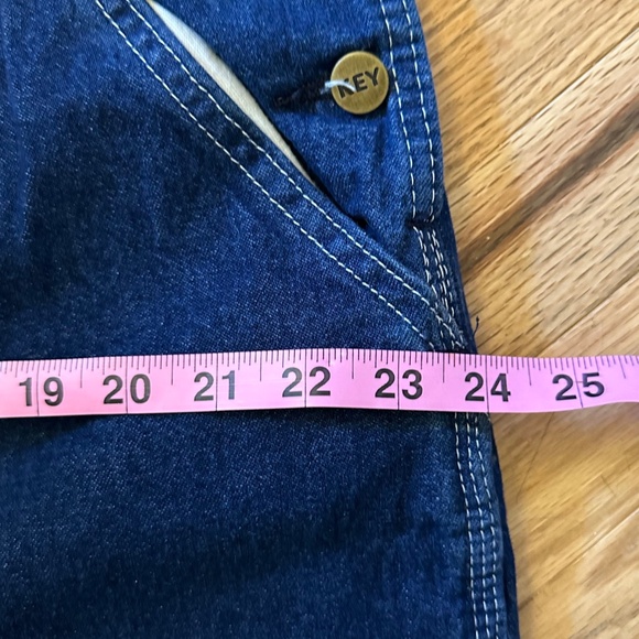 KEY Oversized Denim Overalls - Picture 3 of 8